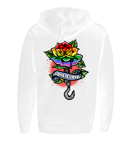 Garden State Pro Wrestling - Love is Love Hoodie (Double Sided)