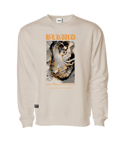 Kevin Blackwood - Love Animals. Hurt People. Crewneck