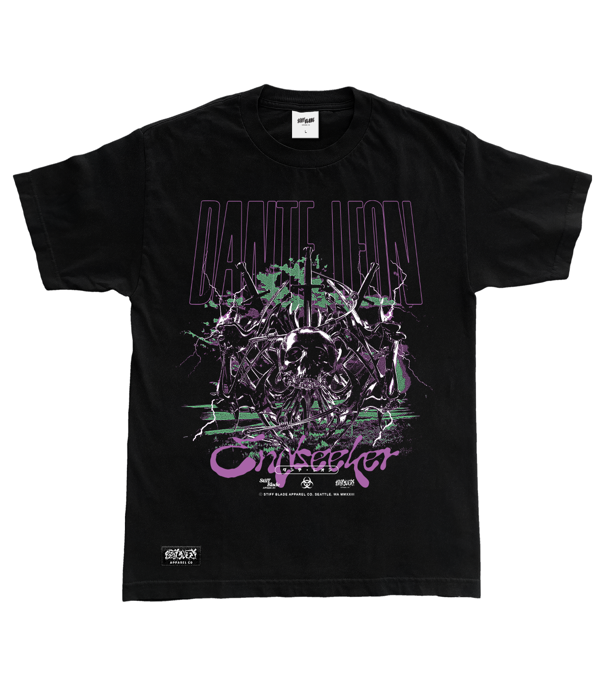 Dante Leon - Chaos Shirt : Stiff Blade Apparel Co.