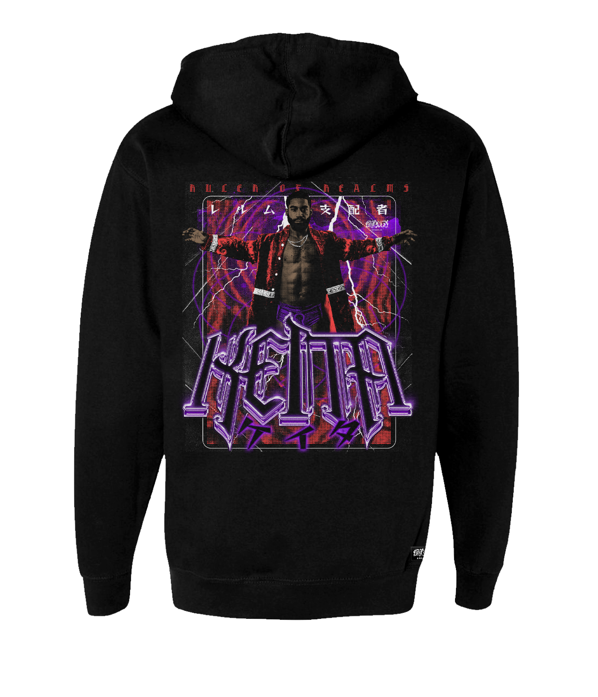 KEITA - Ruler of Realms Hoodie (Double Sided)